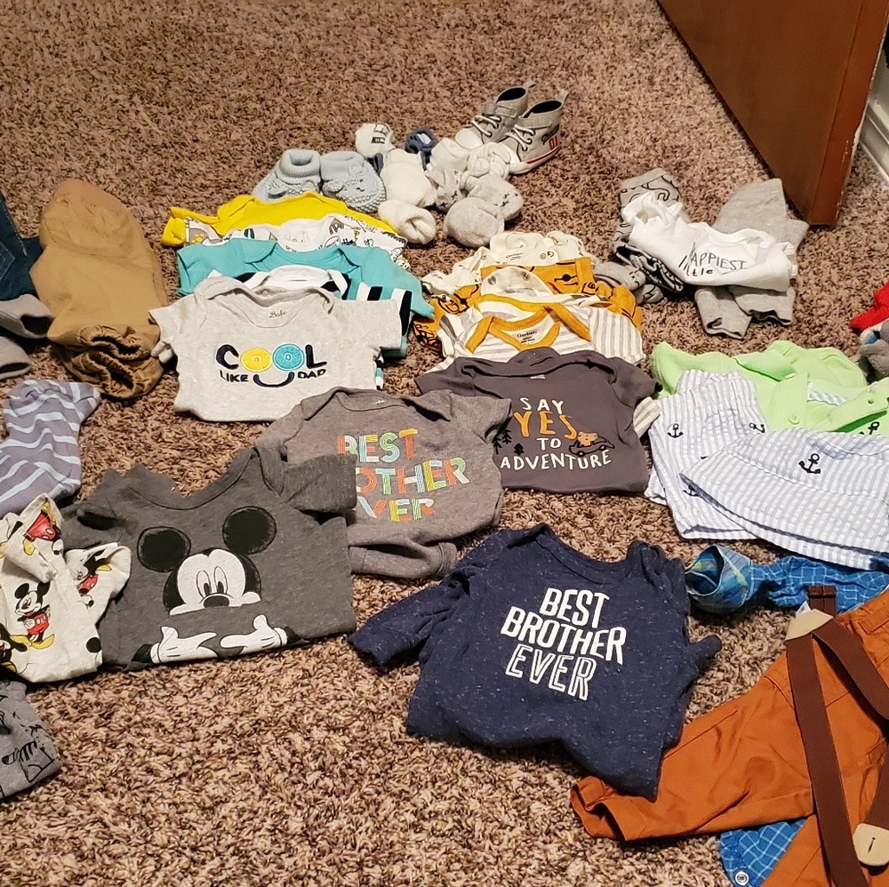 Newborn boy clothes